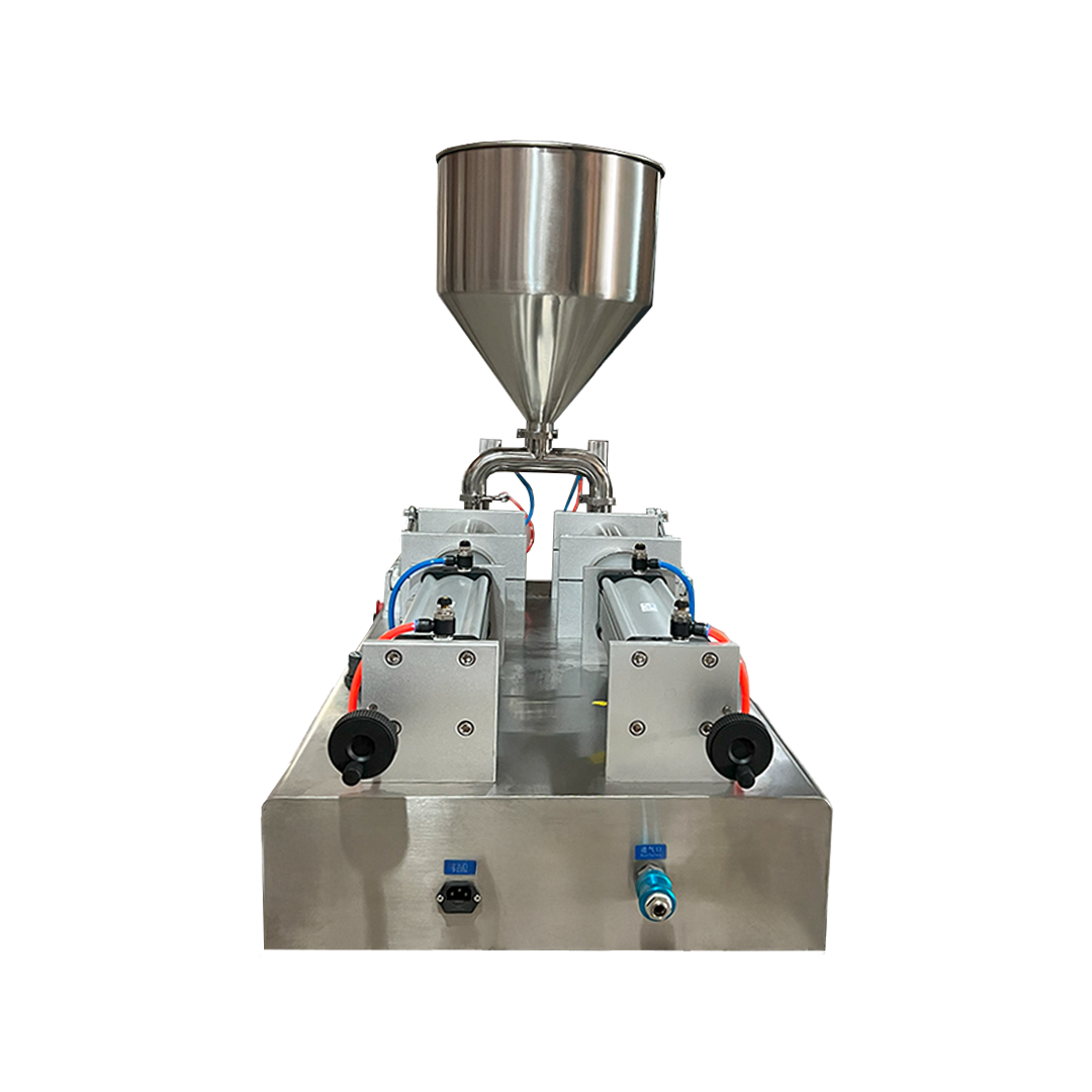 Llenadora de Pastosos Semiautomática Doble Cabezal DOEN DFM-2000D