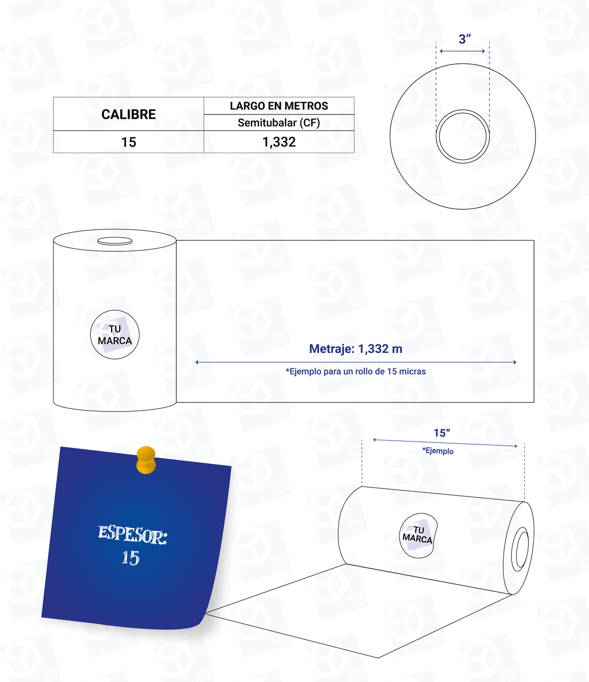 Poliolefina Termoencogible Anti Fog Rollo Impreso