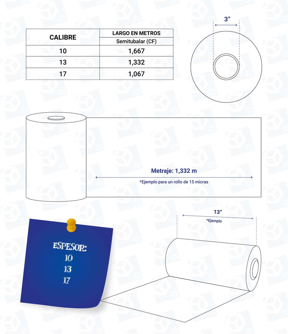 Poliolefina Termoencogible Premium Light Rollo Transparente