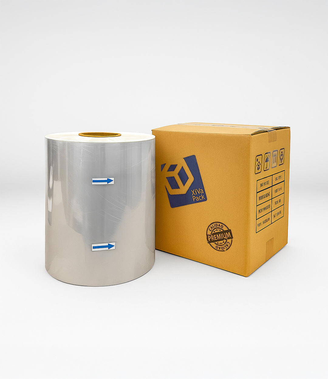 Poliolefina Termoencogible Premium Rollo Transparente