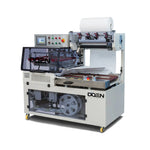 Pantalla táctil PLC de control para selladora automática.