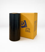 Stretch Film Manual Rollo Negro de Polietileno